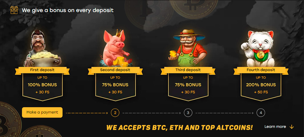 Roda pemenang slot jackpot bitcoin